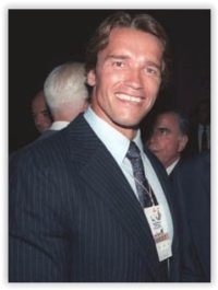 Famous INTJ actor Arnold Schwarzenegger