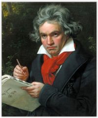 famous INTJ composer Ludwig van Beethoven