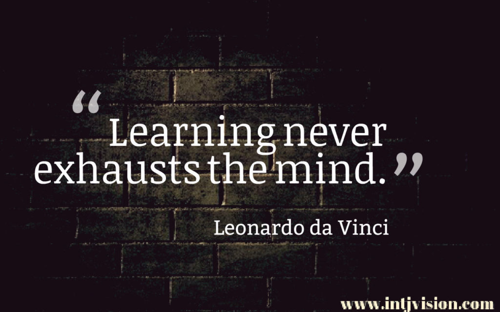 INTJ quote 20