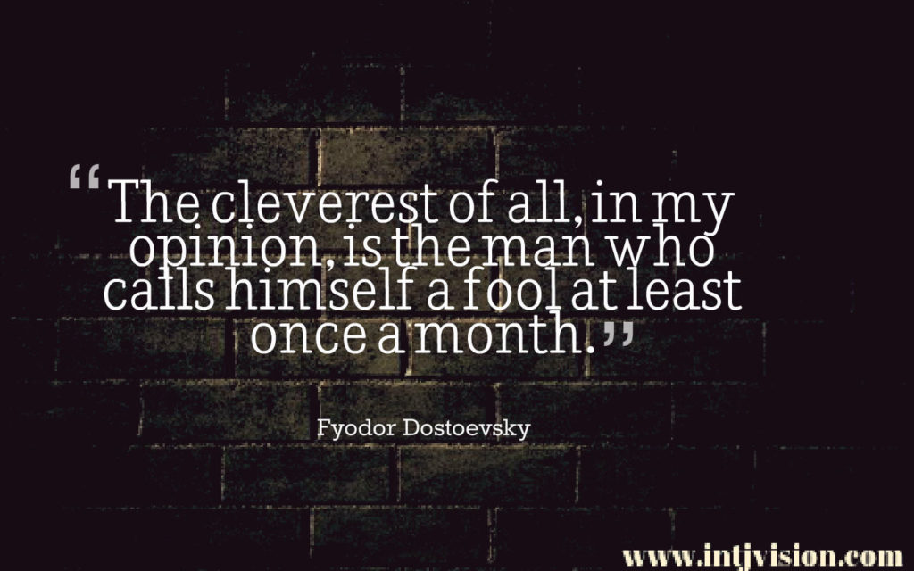 INTJ quote 23