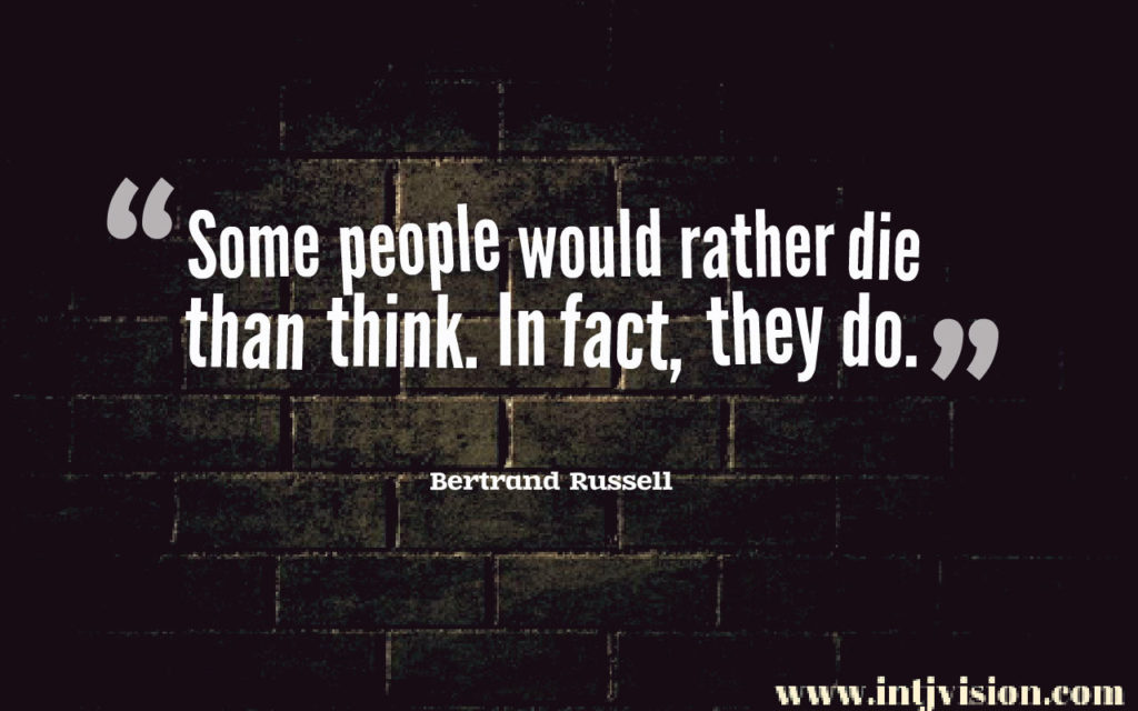 INTJ quote 4