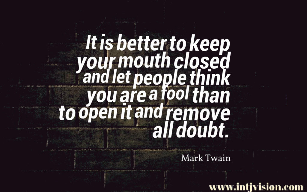 intj quote 42