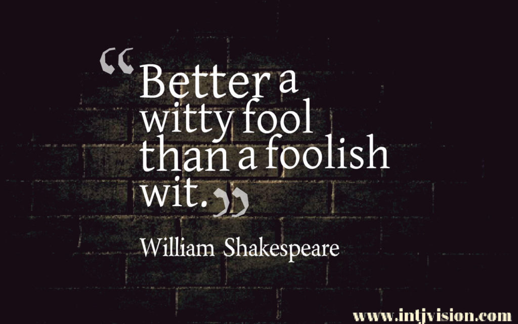 INTJ quote 45