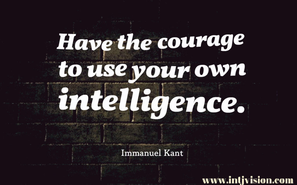 INTJ quote 46