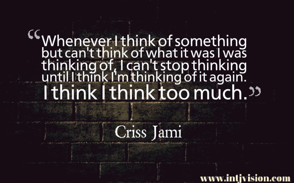 INTJ quote 5