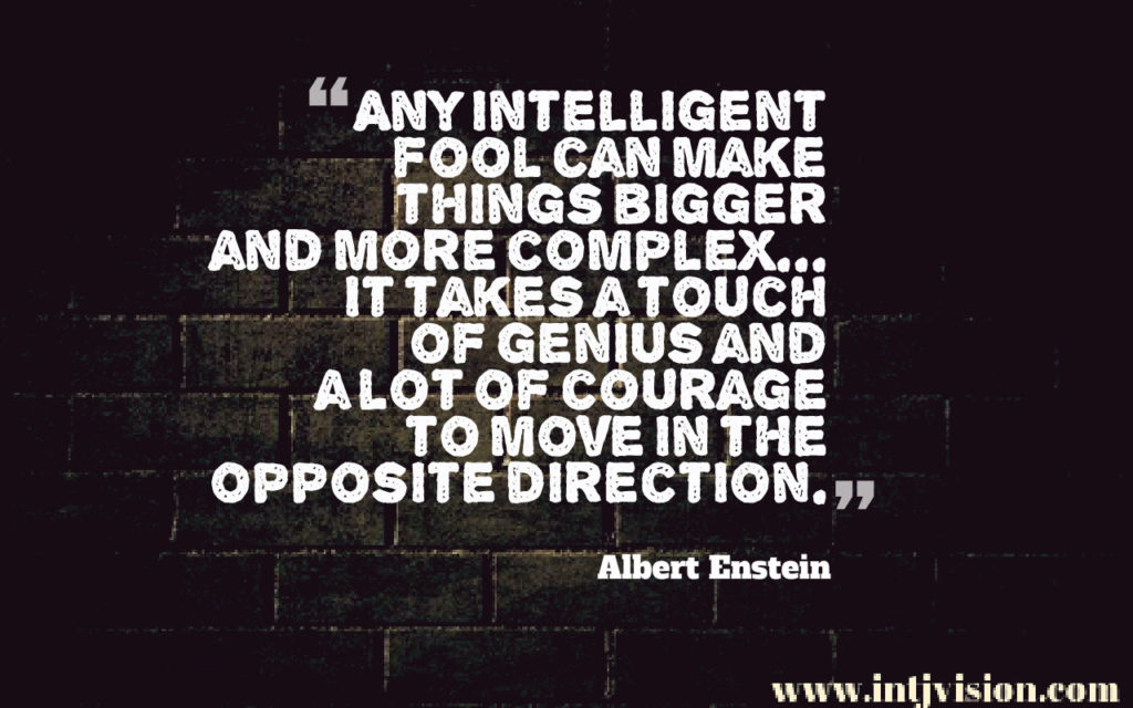 INTJ quote 7