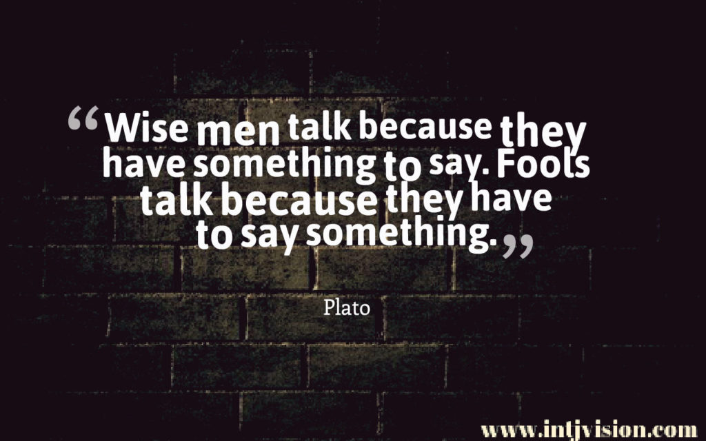 INTJ quote 8
