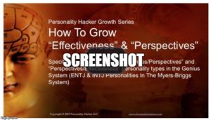 personality growth bonus by personality hacker