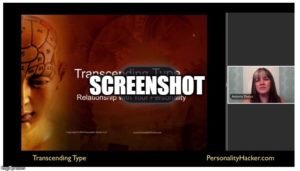 personality hacker transcending type webinar